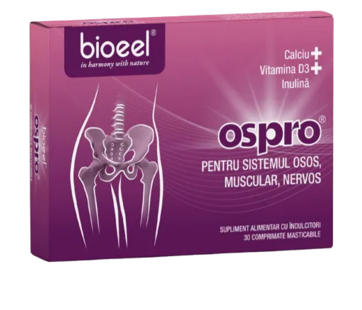 Ospro, 30 comprimate mestecabile, Bioeel