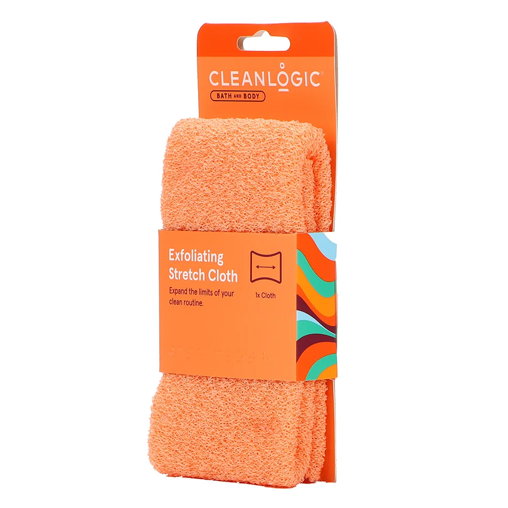 Prosop exfoliant elastic pentru corp Bath & Body, 1 bucata, Cleanlogic