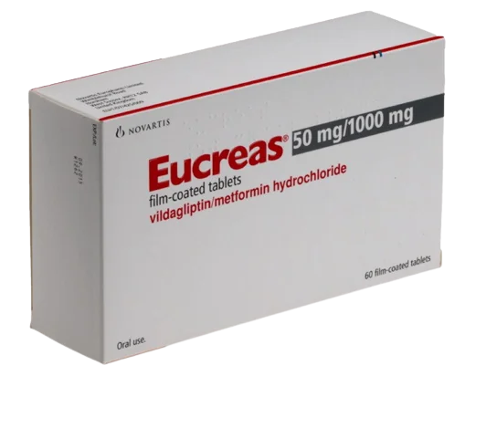 Eucreas 50mg/1000mg, 60 comprimate, Novartis