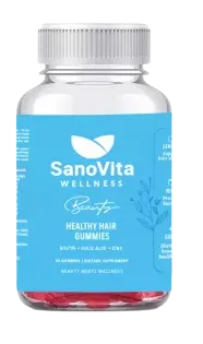 Jeleuri pentru par Healthy Hair Beauty, 60 bucati, SanoVita