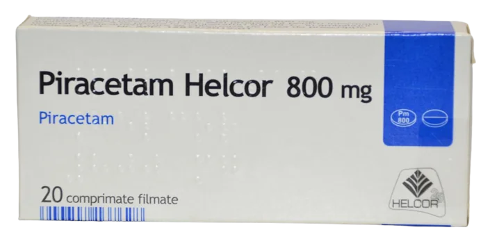 Piracetam 800mg, 20 comprimate, AC Helcor