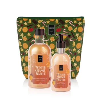 Pachet Winter Orange Waffle, Lavish Care