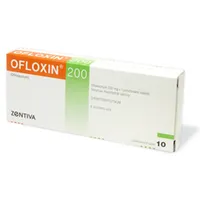 Ofloxin 200mg, 10 comprimate, Zentiva