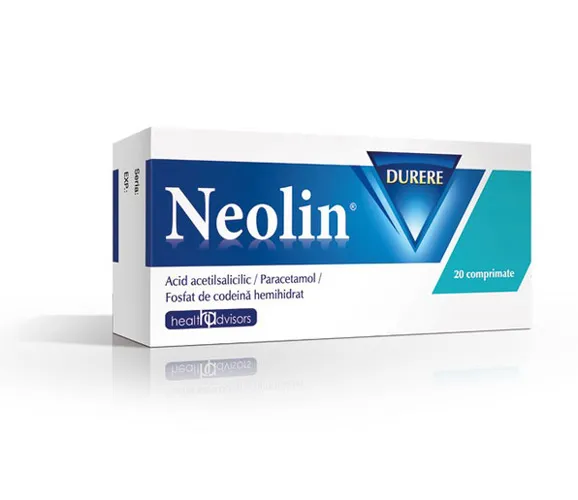 Neolin Durere Febra, 20 comprimate, Health Advisors