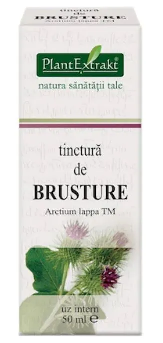 Tinctura de brusture, 50ml, Plantextrakt