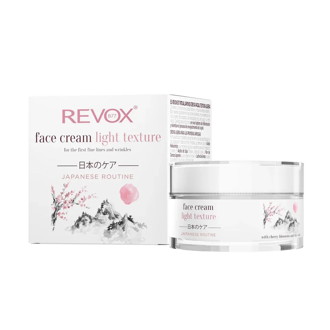 Crema de fata cu textura usoara Japanese Ritual, 50ml, Revox