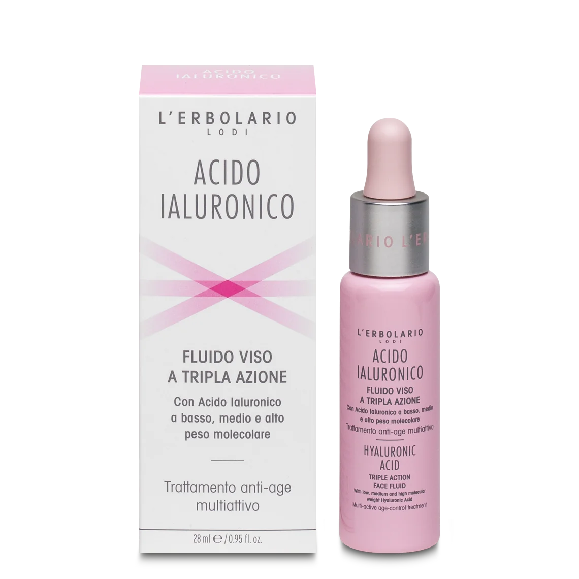 L'Erbolario Acid Hialuronic cu actiune tripla, 28ml
