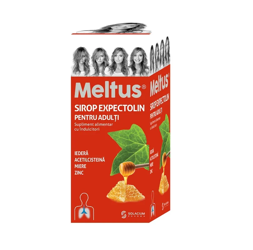 Meltus sirop Expectolin pentru adulti, 100 ml, Solacium