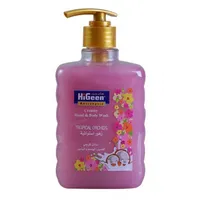 Gel de dus cremos antiseptic petru maini si corp Tropical Orchids. 500ml, Higeen