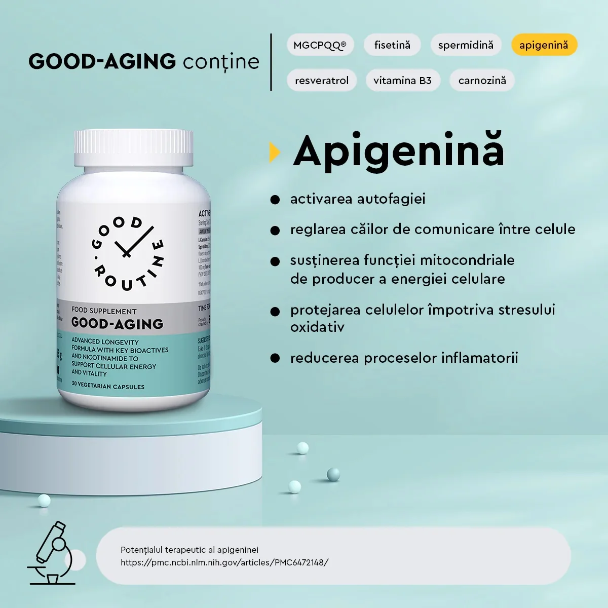 Good-Aging Good Routine, 30 capsule, Secom 