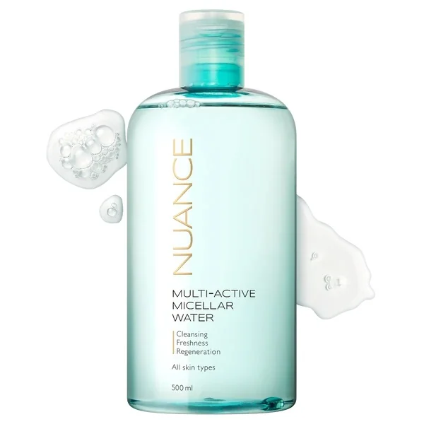Apa micelara pentru toate tipurile de ten, 500ml, Nuance