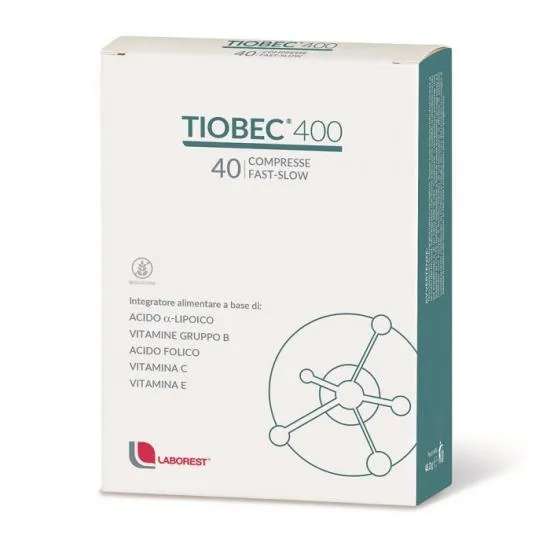 Tiobec 400, 40 comprimate, Laborest