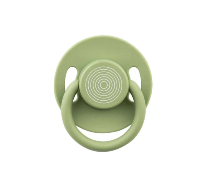 Suzeta din silicon rotunda fara desen nr.2, 1 bucata, Wee Baby