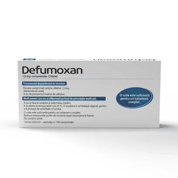 Defumoxan 1,5 mg, 100 comprimate, Aflofarm