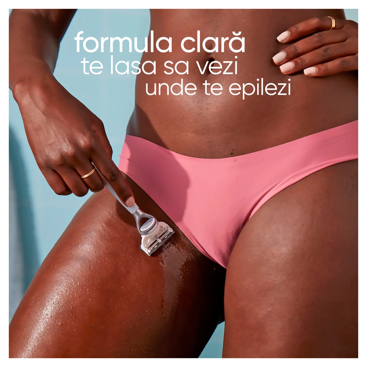 Gel de curatare 2 in 1 pentru zona intima Venus Satin Care, 190ml, Gillette