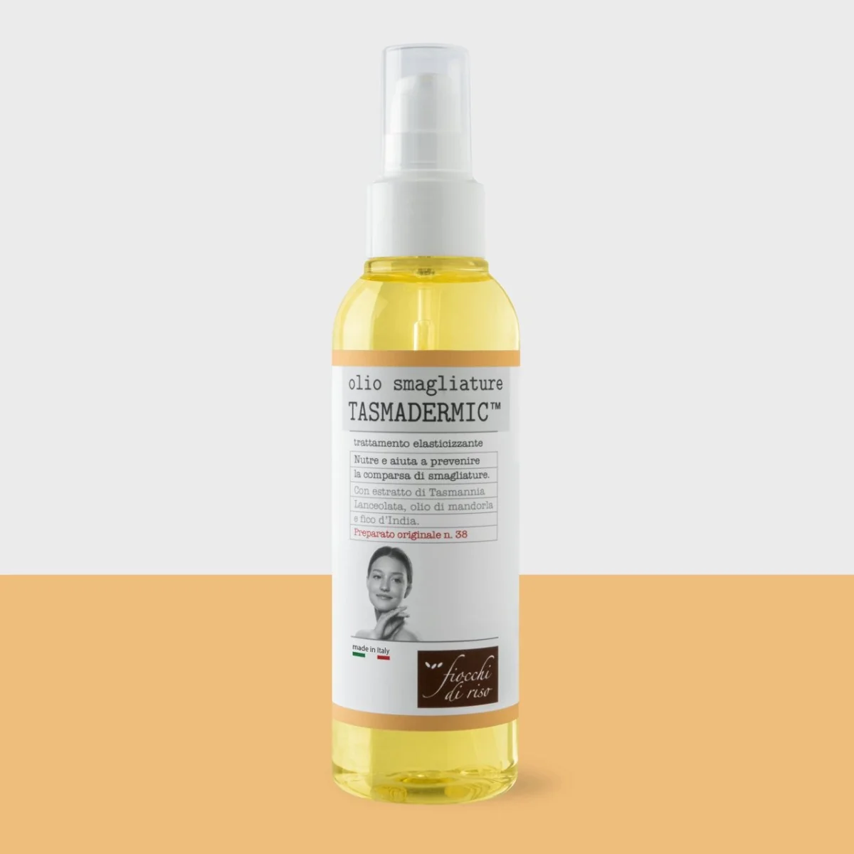 Ulei pentru elasticitatea pielii Tasmadermic, 150ml, Fiocchi di Riso