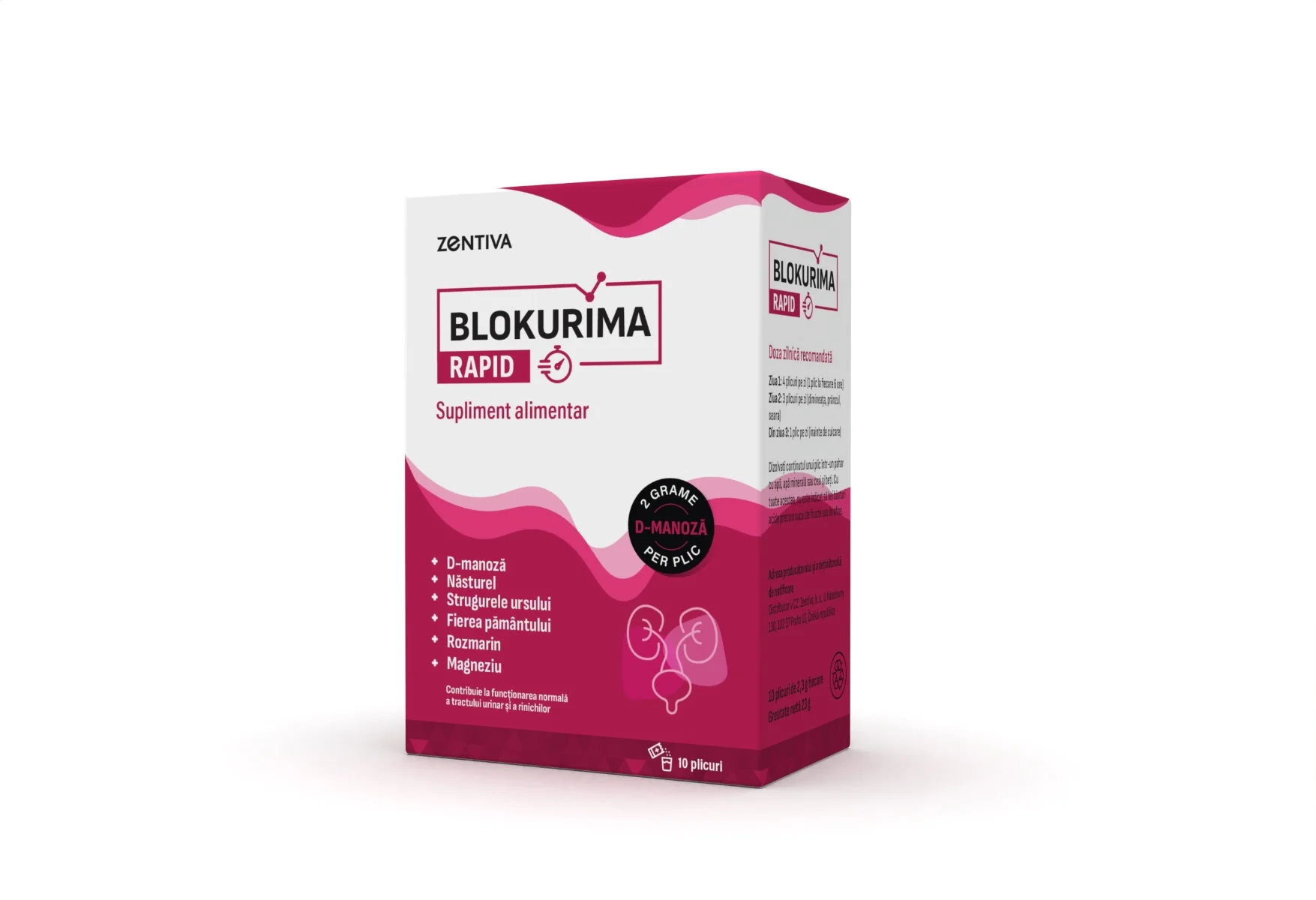 Blokurima Rapid, 10 plicuri, Zentiva