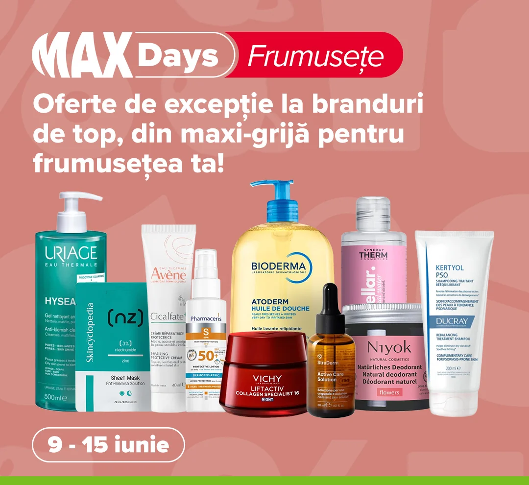 Max Days Frumusete si ingrijire