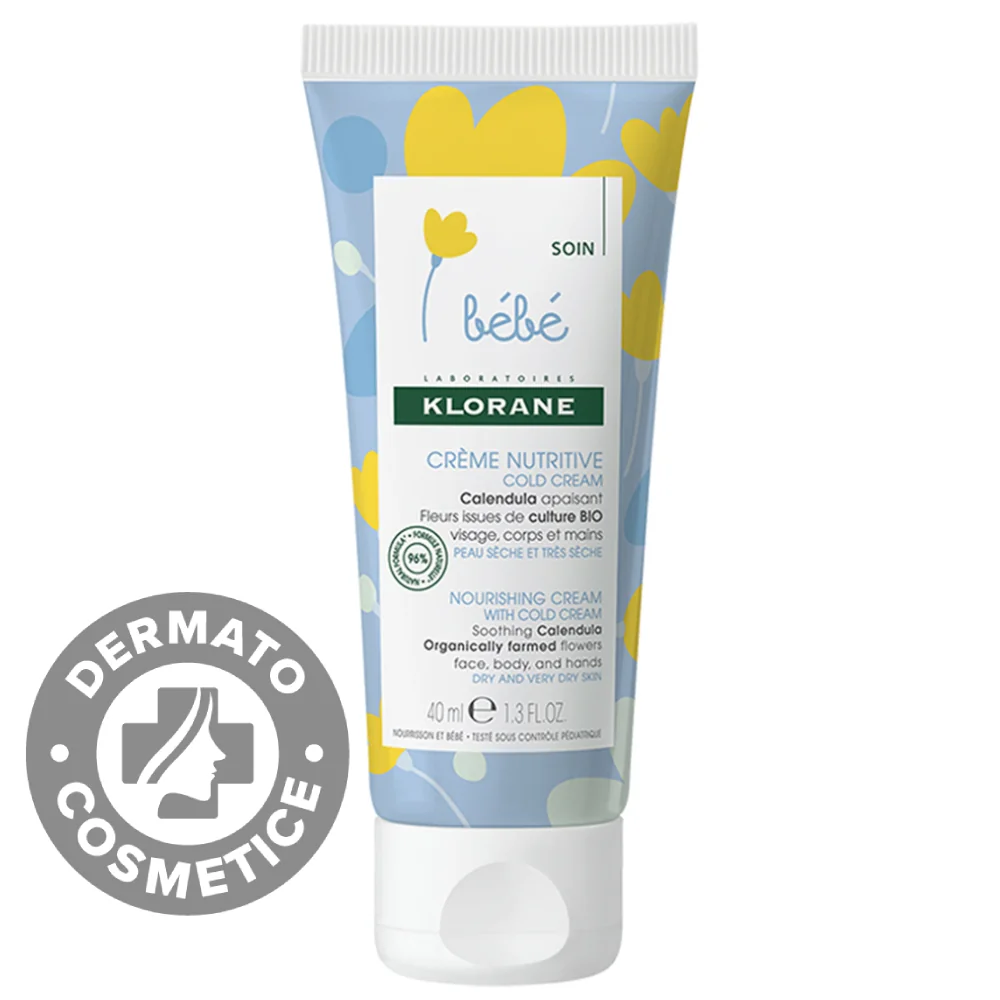 Crema nutritiva Cold Cream, 40ml, Klorane Bebe