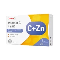 Dr. Max Vitamina C + Zinc, 30 comprimate