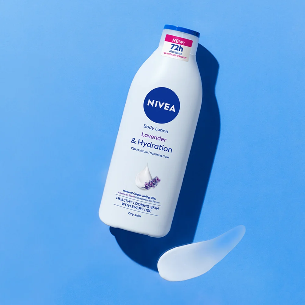 Lotiune de corp hidratanta cu lavanda, 400ml, Nivea