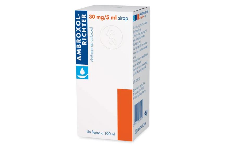 Ambroxol sirop 30 mg/ 5 ml, 100ml, Gedeon Richter