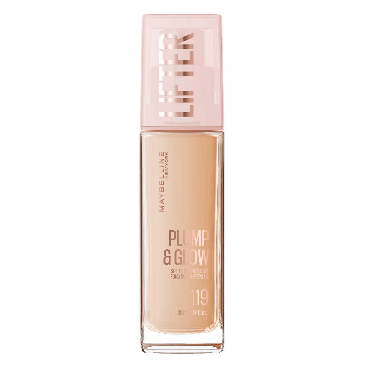 Fond de ten Lifter Plump & Glow Nr. 119, 30ml, Maybelline