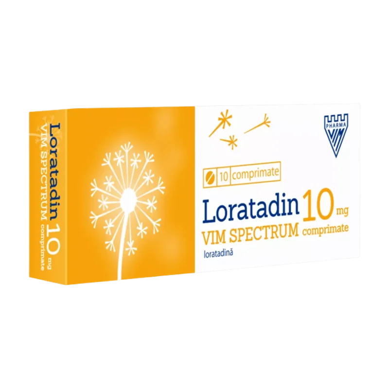Loratadin 10mg, 10 comprimate, Vim Spectrum