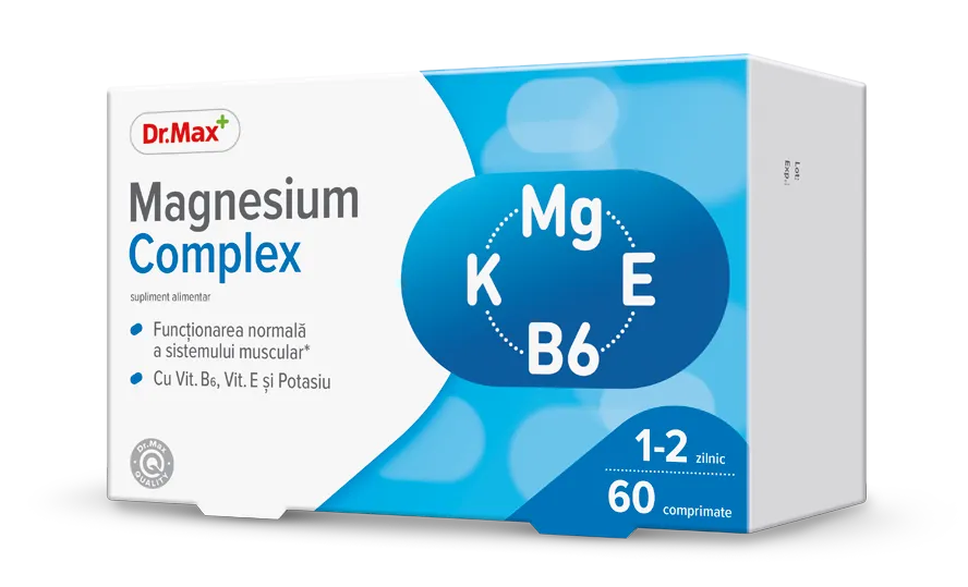 Dr. Max Magnesium Complex,  60 comprimate filmate