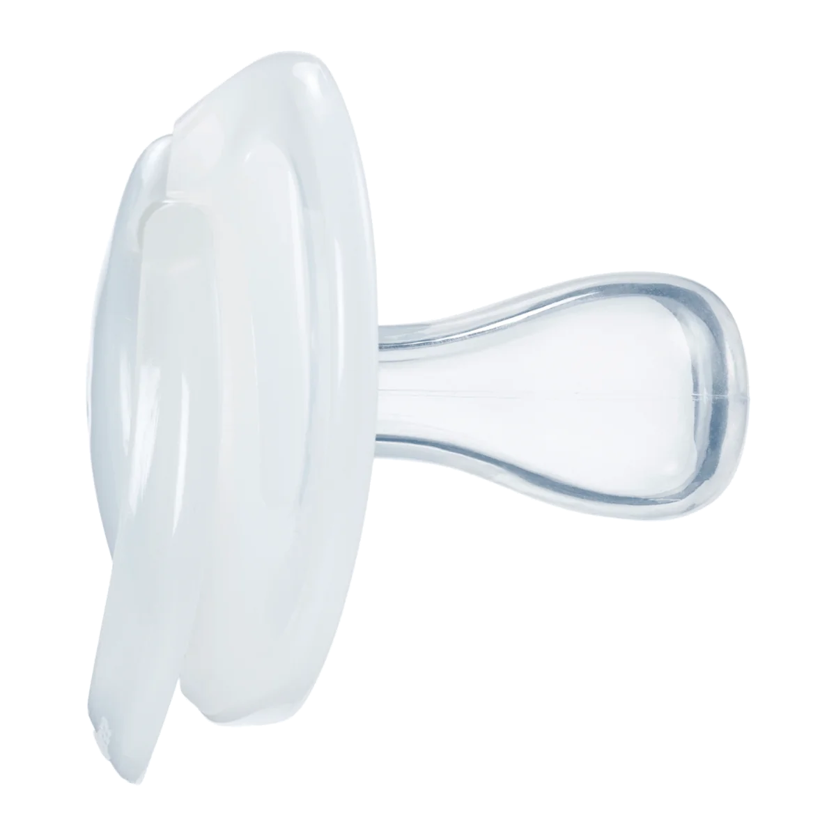 Suzeta ortodontica de noapte care lumineaza in intuneric 0-6 luni Transparent, 2 bucati, Tommee Tippee 