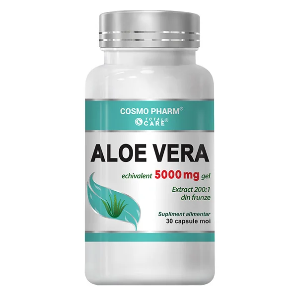 Extract de Aloe Vera 25mg, 30 capsule, Cosmopharm