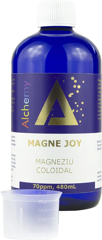 Magneziu coloidal Magne Joy 70ppm, 480ml, Alchemy