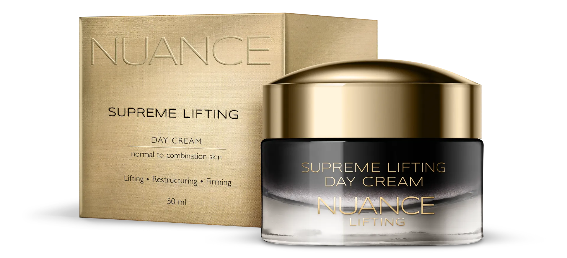 Crema de zi pentru ten mixt Supreme Lifting, 50ml, Nuance 