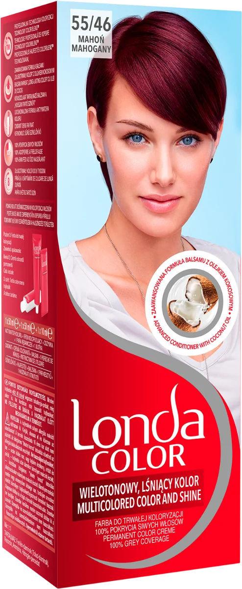 Vopsea de par permanenta 55/46 Mahon, 110ml, Londa
