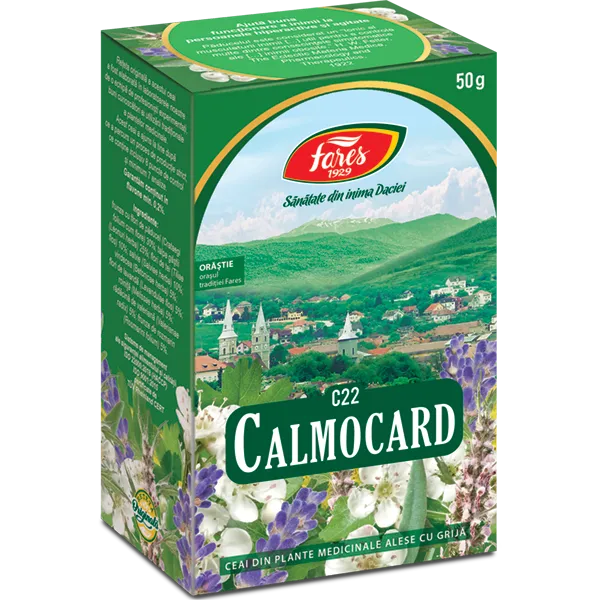 Ceai Calmocard C22, 50g, Fares 
