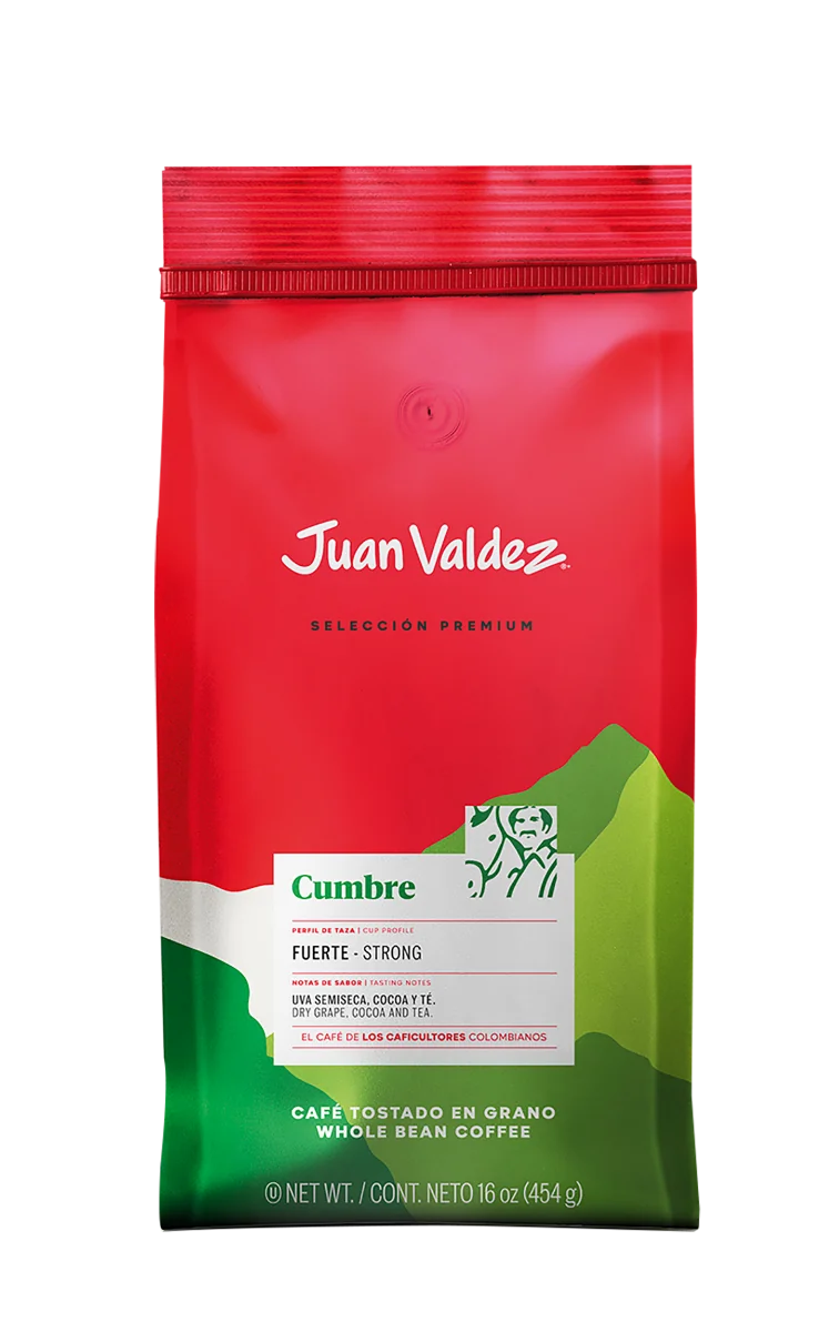 Cafea premium boabe Cumbre, 454g, Juan Valdez