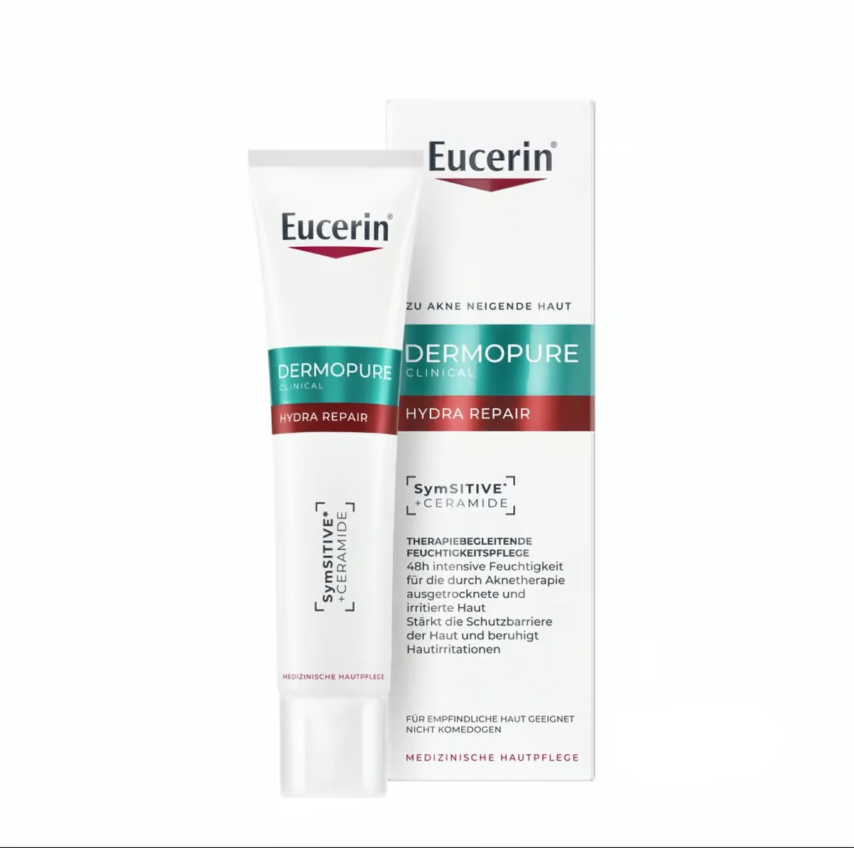 Fluid hidratant pentru fata DermoPure, 40ml, Eucerin