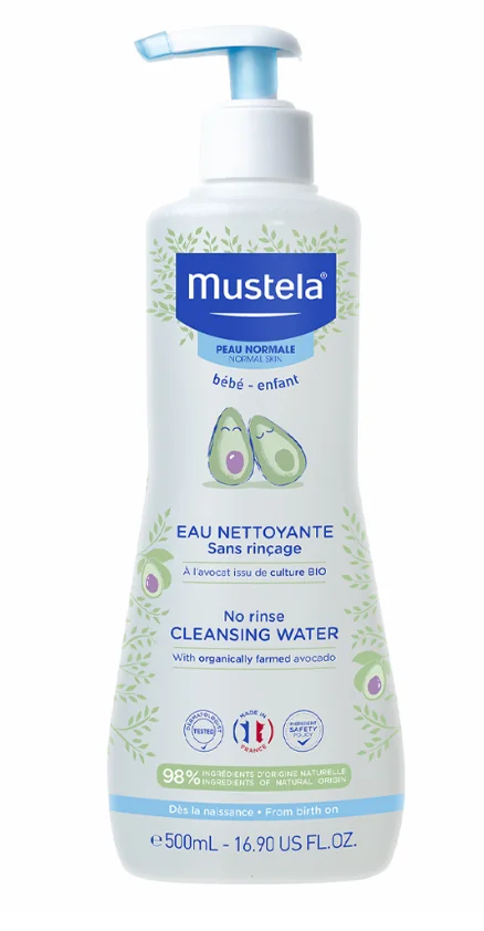 Apa de curatare fara clatire Physiobebe, 500ml, Mustela