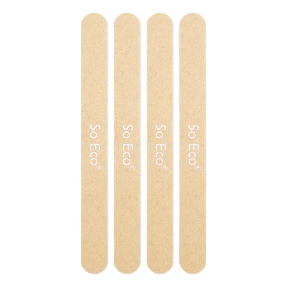 Set 4 pile ecologice profesionale pentru unghii, 1 bucata, So Eco 