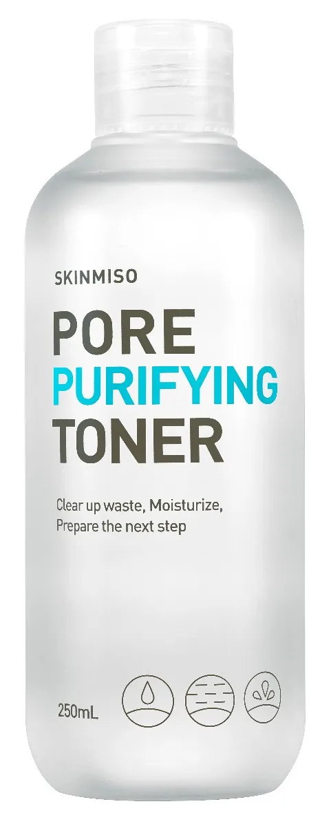Lotiune tonica pentru pori dilatati Pore Purifying Toner, 250ml, Skinmiso