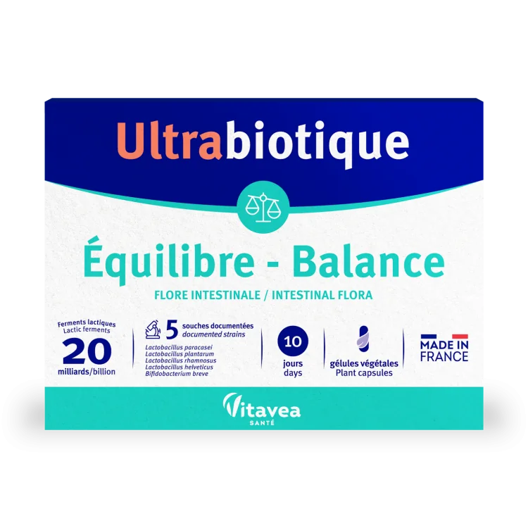 Probiotic Equilibre - Balance, 10 capsule, Ultrabiotique