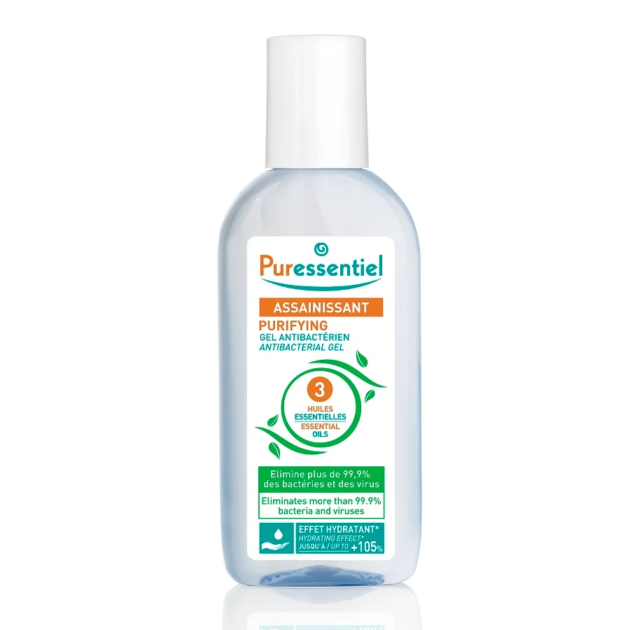 Gel Purifying antibacterian cu 3 uleiuri esentiale, 80ml, Puressentiel