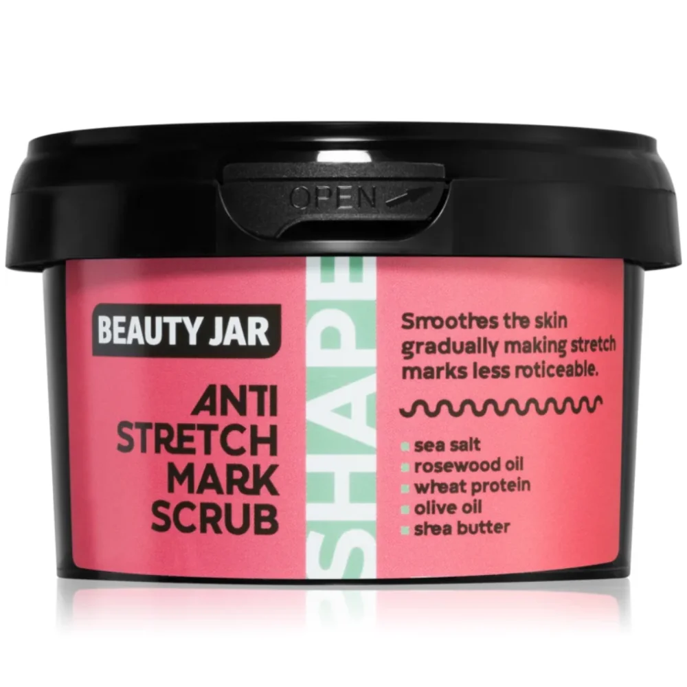 Exfoliant impotriva vergeturilor Shape, 400g, Beauty Jar