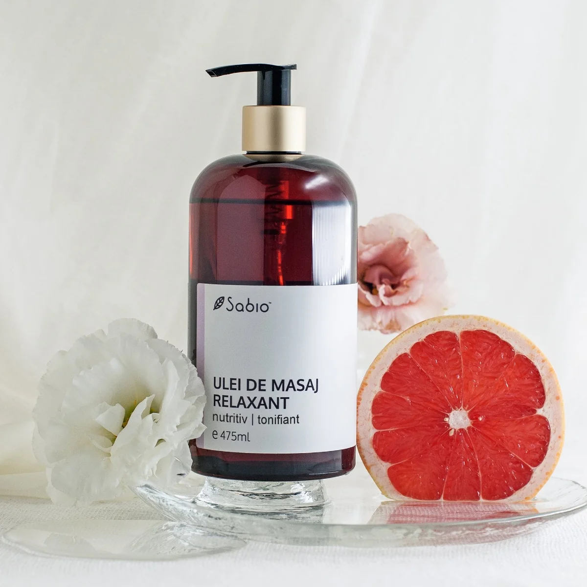 Ulei de masaj relaxant, 475ml, Sabio