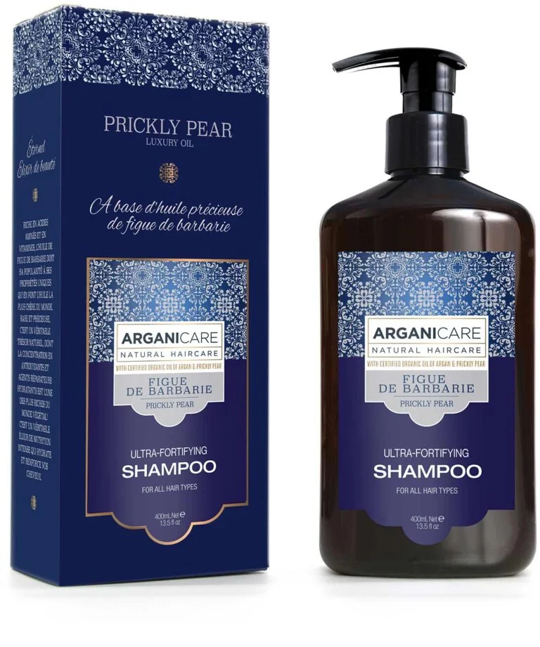Sampon cu ulei de fruct de cactus pentru toate tipurile de par, 400ml, Arganicare