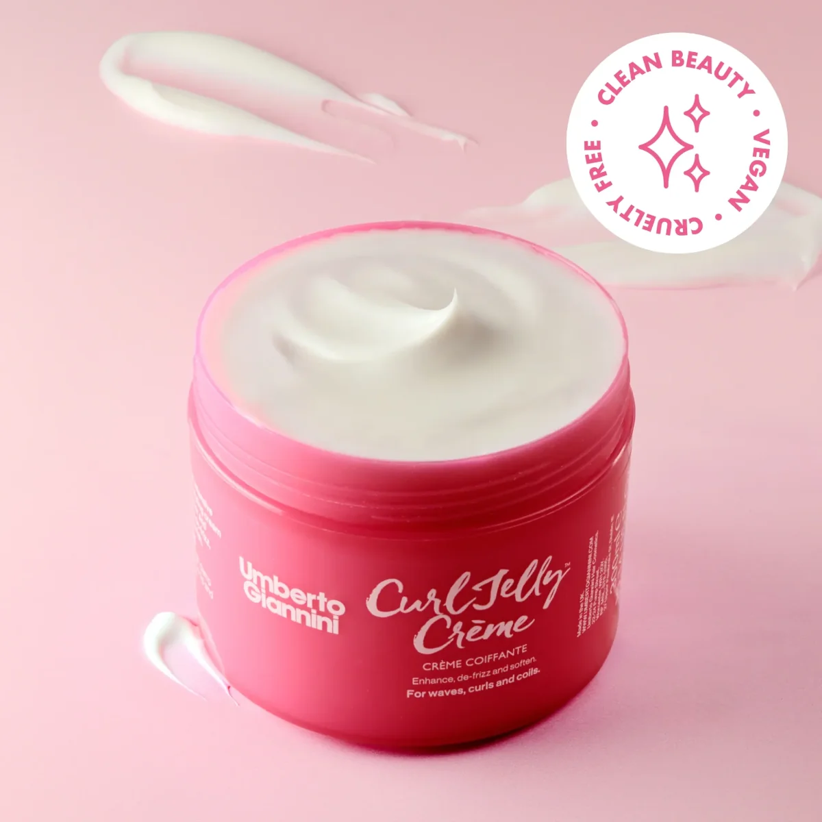 Crema pentru coafarea parului cret Curl Jelly, 300ml, Umberto Giannini