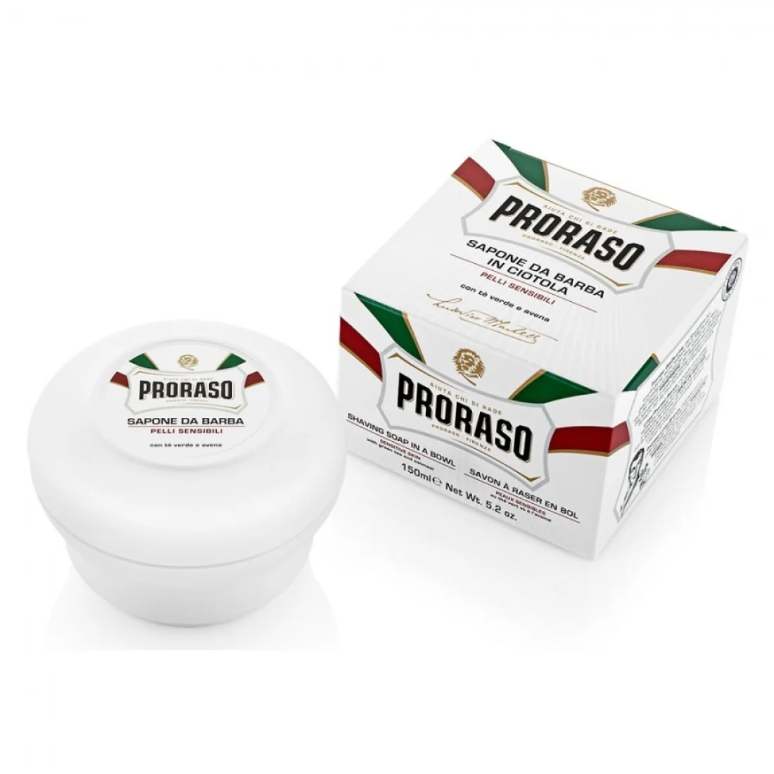 Sapun pentru barbierit cu ovaz, 150ml, Proraso