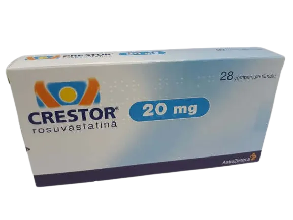 Crestor 20mg, 28 comprimate filmate, AstraZeneca