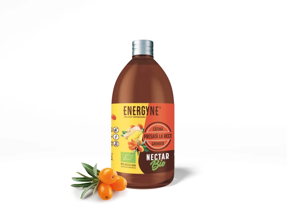 Nectar de catina cu ghimbir Eco, 250ml, Energyne