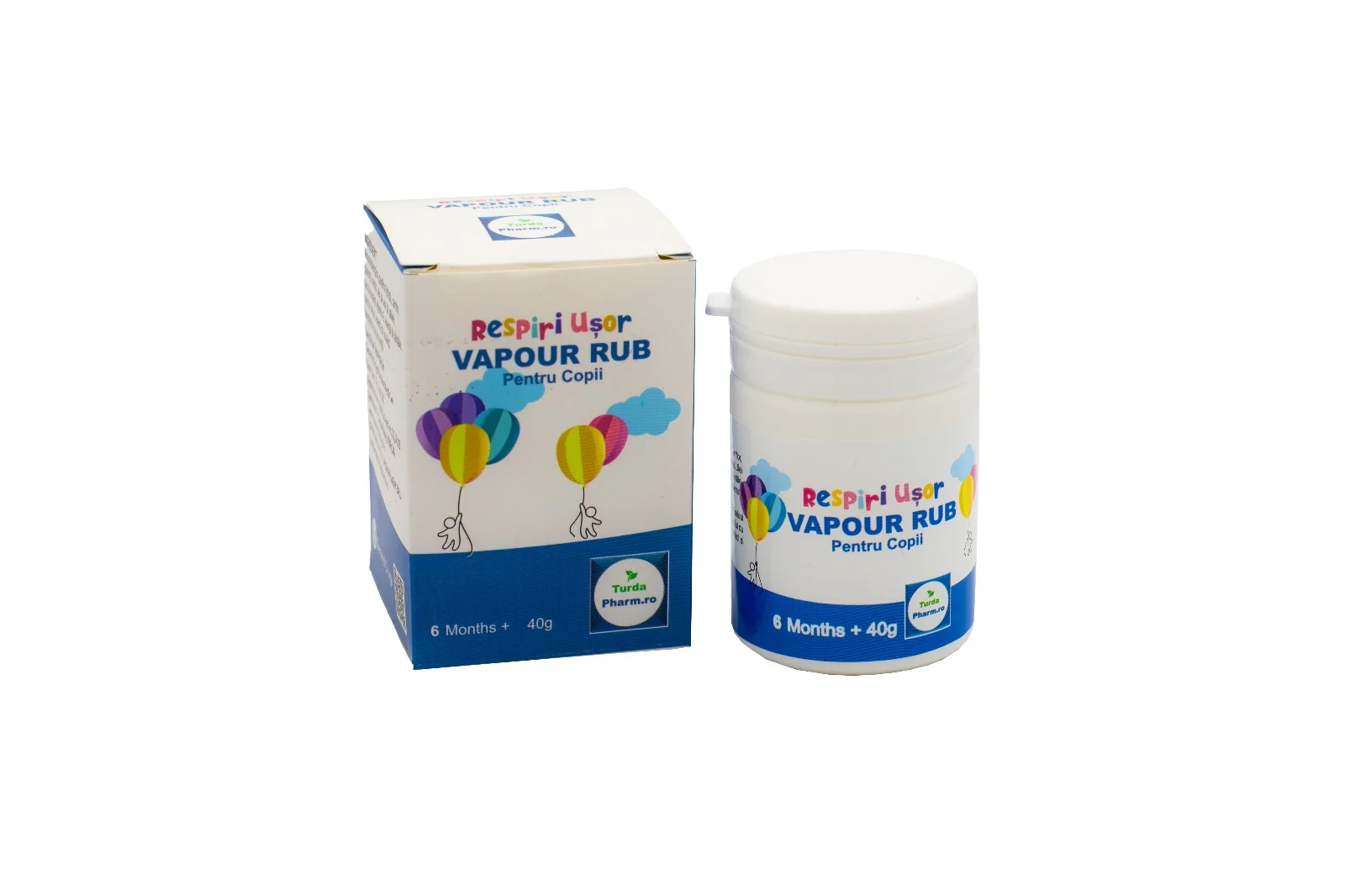 Respirii usor Vapour Rub copii, 40g, Vapour Rub